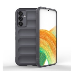 Samsung A34 5G Gigapack szilikon telefonvédő ütésállóság, 3D, SÖTÉTSZÜRKE Samsung A34 5G Gigapack szilikon telefonvédő ütésállóság, 3D, SÖTÉTSZÜRKE