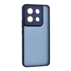 Xiaomi Poco X6 5G Gigapack Szilikon telefonvédő ütésállóság, kameravédő, SÖTÉTKÉK