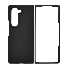 Samsung Z Fold6 5G GIGAPACK Szilikon telefonvédő mikrofiber plüss belső, matt, FEKETE