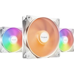 be quiet! LIGHT WINGS LX 120mm high-speed White Triple-Pack rendszerhűtő ventilátor kit fehér