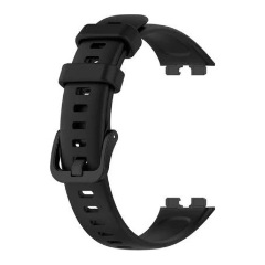 Huawei Band 9 Gigapack Pótszíj egyedi méret, szilikon, FEKETE