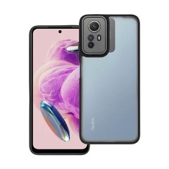 Redmi Note 12S Gigapack Szilikon telefonvédő ütésállóság, kameravédő, FEKETE