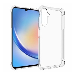 Samsung A05s 4G Gigapack Szilikon telefonvédő ütésállóság, légpárnás sarok, ÁTLÁTSZÓ