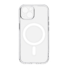 iPhone 13 Gigapack szilikon telefonvédő ütésállóság, MagSafe, ÁTLÁTSZÓ