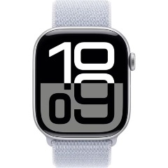 Apple Watch Ultra 2 cellular 49mm ház okosóra ezüst + BLUE CLOUD SP LOOP