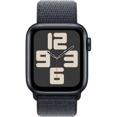 Apple Watch SE GPS 40mm aluminium ház okosóra fekete (Midnight) + WITH INK SP LOOP