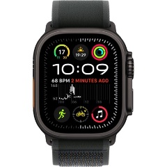 Apple Watch Ultra 2 cellular 49mm ház okosóra fekete + BLACK TRAIL LOOP S/M