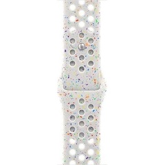 Apple 40MM PURE PLATINUM NIKE SPORT BAND - M/L okosóra szíj szürke