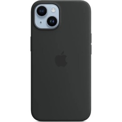 Apple IPHONE 14 SILICONE CASE WITH MAGSAFE - MIDNIGHT okostelefon szilikon tok