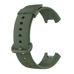 Xiaomi Mi Watch Lite Gigapack pótszíj egyedi méret, szilikon, SÖTÉTZÖLD