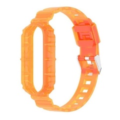 Xiaomi Mi Band 5 Gigapack pótszíj egyedi méret, ütésállóság, NARANCS