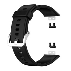 Huawei Watch Fit Gigapack pótszíj egyedi méret, fém csat, FEKETE Huawei Watch Fit Gigapack pótszíj egyedi méret, fém csat, FEKETE