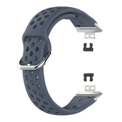 Huawei Watch Fit Gigapack pótszíj egyedi méret, légáteresztő, SZÜRKE