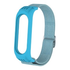 Xiaomi Mi Band 6 Gigapack pótszíj egyedi méret, textil, VILÁGOSKÉK