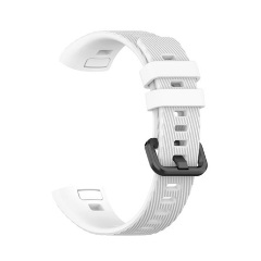 Honor Band 3 Pro Gigapack pótszíj egyedi méret, csíkos, FEHÉR