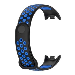Xiaomi Smart Band 9 Gigapack Pótszíj egyedi méret, légáteresztő, KÉK/FEKETE