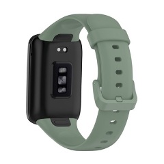 Xiaomi Mi Band 7 Pro Gigapack pótszíj egyedi méret, szilikon, VILÁGOSZÖLD