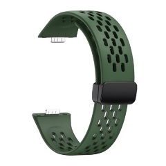 Huawei Watch Fit 3 Gigapack Pótszíj egyedi méret, légáteresztő, SÖTÉTZÖLD