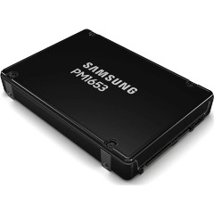 Samsung PM1653 3,84TB SAS 2,5" SSD fekete OEM