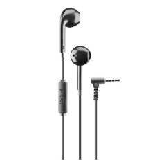 CELLULARLINE CAPSULE fülhallgató SZTEREO 3.5mm jack, felvevő gomb, FEKETE