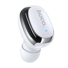 HOCO E54 MINI Bluetooth fülhallgató MONO v5.0, mikrofon, FEHÉR