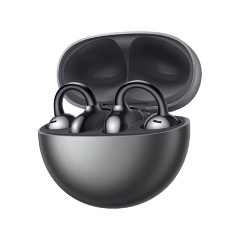 HUAWEI FREECLIP Bluetooth fülhallgató SZTEREO v5.3, zajszűrő + töltőtok, FEKETE