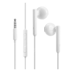 HUAWEI AM-115 fülhallgató SZTEREO (3.5mm jack, felvevő gomb) FEHÉR (Gigapack csomagolás)