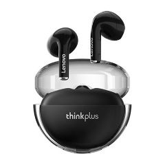 LENOVO THINKPLUS LP80 PRO Bluetooth fülhallgató SZTEREO v5.3, zajszűrés + töltőtok, FEKETE