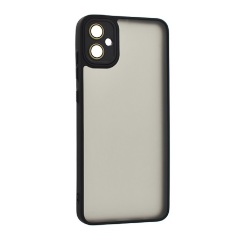Samsung A05 4G Gigapack Szilikon telefonvédő ütésállóság, kameravédő, FEKETE