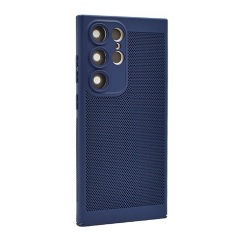 Samsung S24 Ultra 5G Gigapack Műanyag telefonvédő légáteresztő, kameravédő, SÖTÉTKÉK