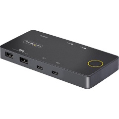 USB-C KVM SWITCH 4K 60HZ 100W PD PASS-THROUGH