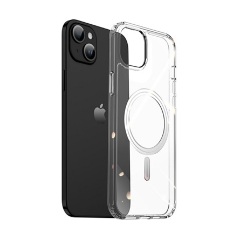 iPhone 15 DUX DUCIS CLIN szilikon telefonvédő ütésállóság, MagSafe, ÁTLÁTSZÓ