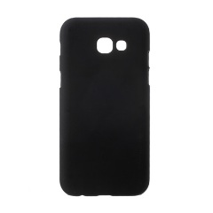 Samsung A5 (2017) Gigapack Műanyag telefonvédő gumírozott FEKETE