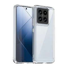 Xiaomi 14 5G GIGAPACK Szilikon telefonvédő ütésállóság, átlátszó hátlap, ÁTLÁTSZÓ