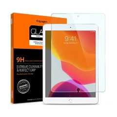 IPAD 10.2 (2021) SPIGEN SLIM képernyővédő üveg 2.5D, 9H, ÁTLÁTSZÓ