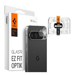 Google Pixel 9 Pro 5G SPIGEN OPTIK kameravédő üveg 2db 9H ÁTLÁTSZÓ Google Pixel 9 Pro 5G SPIGEN OPTIK kameravédő üveg 2db 9H ÁTLÁTSZÓ