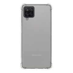 Samsung A12 Gigapack szilikon telefonvédő ütésállóság, légpárnás sarok, ÁTLÁTSZÓ