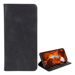 T Phone 2 5G Gigapack Tok álló, bőr hatású FLIP, prémium, FEKETE