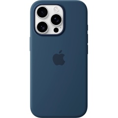 IPHONE 16 PRO SILICONE CASE WITH MAGSAFE - DENIM