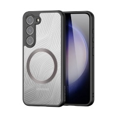 Samsung S23 DUX DUCIS AIMO szilikon telefonvédő ütésállóság, hullám, FEKETE