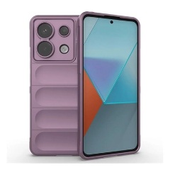 Xiaomi Poco X6 5G Gigapack Szilikon telefonvédő ütésállóság, 3D, LILA