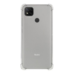 Redmi 10A GIGAPACK Szilikon telefonvédő ütésállóság, légpárnás sarok, ÁTLÁTSZÓ