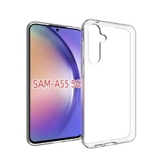 Samsung A55 5G Gigapack Szilikon telefonvédő ultravékony ÁTLÁTSZÓ