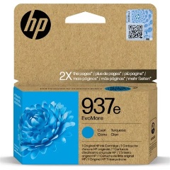 HP 937e EvoMore tintapatron ciánkék HP 937e EvoMore tintapatron ciánkék