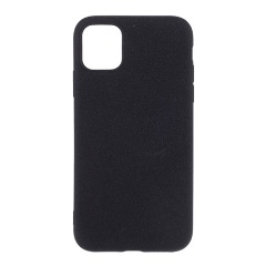iPhone 11 Gigapack Szilikon telefonvédő matt FEKETE