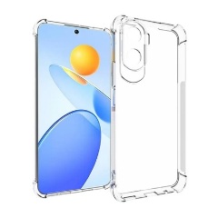 Honor 90 Lite 5G Gigapack szilikon telefonvédő ütésállóság, légpárnás sarok, ÁTLÁTSZÓ