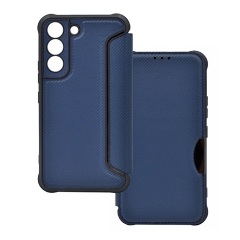 Samsung S22 5G Gigapack tok álló, bőr hatású FLIP, karbon minta, SÖTÉTKÉK Samsung S22 5G Gigapack tok álló, bőr hatású FLIP, karbon minta, SÖTÉTKÉK