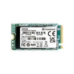 Transcend 400S 256GB PCIe x4 (3.0) M.2 2242 SSD zöld
