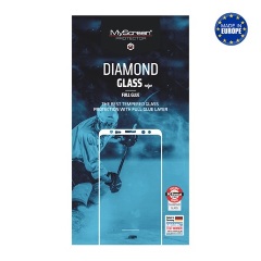 Huawei Mate 20 MYSCREEN DIAMOND GLASS EDGE képernyővédő üveg 2.5D, 9H, FEKETE