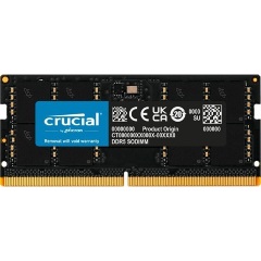 Crucial 32GB 5600MT/s DDR5 - SODIMM memória CL46 fekete